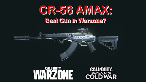 CR-56 AMAX: Best Gun in Warzone? | Call of Duty: Black Ops Cold War/Modern Warfare Warzone #shorts