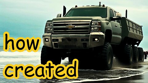 🚀 🤫 2024 Chevy Goliath | how a guy created a fake TV ad | recreate this with in 10 minutes