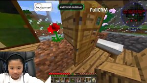 Live de Minecraft com Malu Nunes e Pai_eoroper - EP5