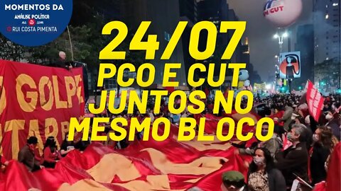 24/07: PCO formará Bloco Vermelho junto com a CUT | Momentos da Análise na TV 247
