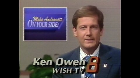 September 18, 1989 - 5:30 PM WISH Indianapolis Newscast