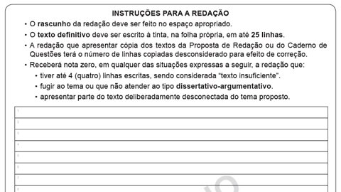 📝 REDAÇÃO NA PRÁTICA - ENCCEJA 2019 - [Ensino Fundamental]