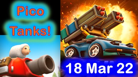 Pico Tanks: Multiplayer Mayhem LIVE Stream Gameplay! Last streamed it 6 April 2020!