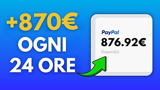 Guadagna 870€/Giorno In 5 Minuti Con Questo Sito Gratuito - Come Fare Soldi Online 2022