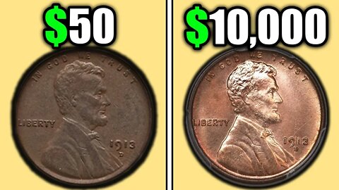 WHY THESE RARE PENNIES SELL FOR DIFFERENT PRICES!!