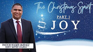 【 Joy 】 Pastor Roger Jimenez