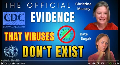 THE OFFICIAL EVIDENCE THAT VIRUSES DO NOT EXIST - Christine Massey & Kate Sugak