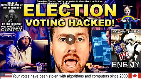BREAKING: PROOF Election Voting Machines Can Be HACKED (Related info & links in description)