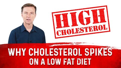 Why Cholesterol Levels Spike on Low Fat & Cholesterol Diet – Dr. Berg