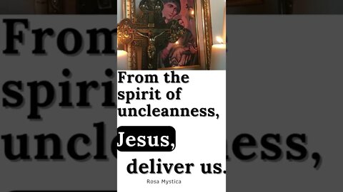 From the spirit of uncleanness, Jesus, deliver us #shorts