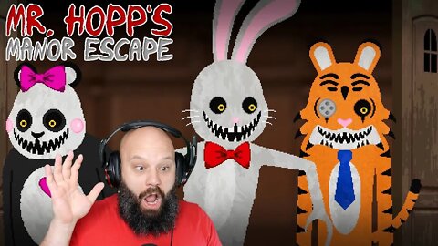 Mr. Hopp's "Playhouse" Manor Escape - Very Hard Mode - Front Door Ending!