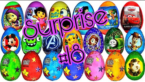 hello !!!! kiddies eggs surprise #18