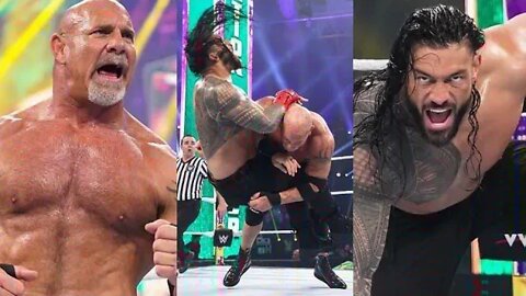 Roman Reigns VS. Goldberg full match || Reigns vs goldberg Hightlights || Roman reigns attitude🔥👿✅💯