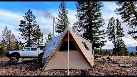 More Snow On The Way! My FAVORITE Winter Camping Spot In Colorado