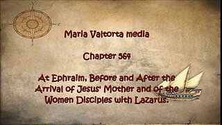 At Ephraim, before and after the Arrival of Jesus' Mother and of the Women Disciples with Lazarus.