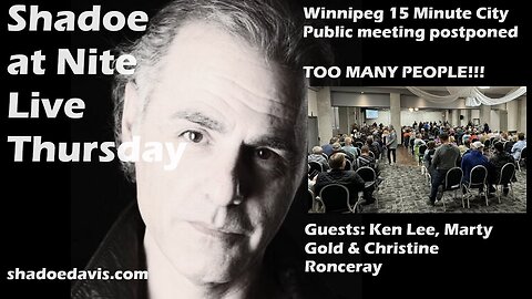 Aug. 8th/2024- Public Meeting for Winnipeg's 15 Min City Postponed, New footage of Trump shooter