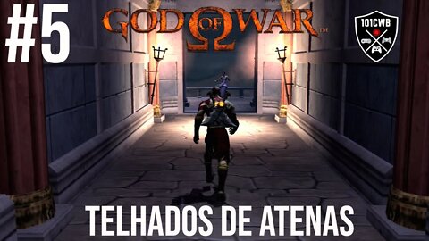God of War 1 Parte 5 TELHADOS de ATENAS PS3 4K 60fps Gameplay Completa #godofwar #godofwar1