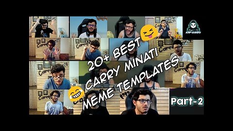 Unleash Laughter with CarryMinati: Your Source of Hilarious Entertainment! Meme templates