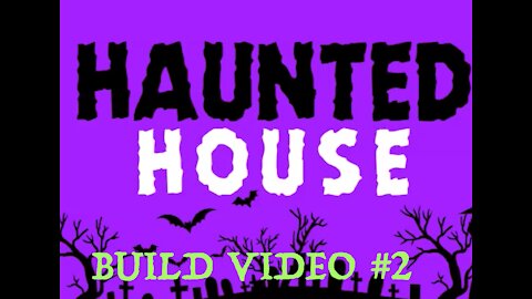 🎃2021 Haunt build video #2! (Garage walk-through)👻