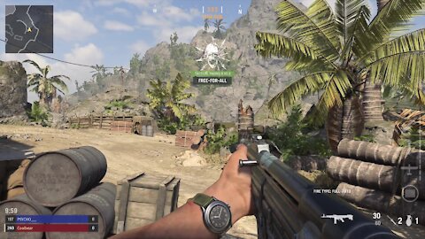 Call of Duty Vanguard Free-for-All on new map Paradise (PS4 Pro)