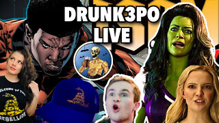 Drunk3po Live 10/8/22 YouTube Funny Business and Gadsden Flag Merch