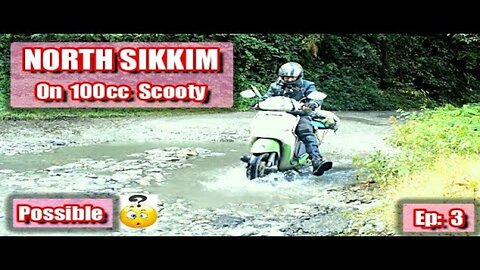 DAY 3 |GANGTOK TO NORTH SIKKIM | SOLO RIDE ON SCOOTY | @FINALDESTINATION #northsikkim #chungthang