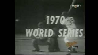 1970 World Series Game 1 Baltimore Orioles vs Cincinnati Reds