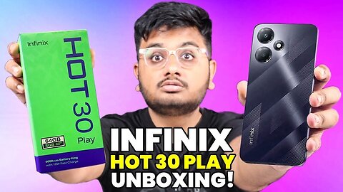 Infinix Hot 30 Play Unboxing | Redmi 12C Competition?