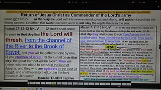 Return of Jesus as Commander of the Lord's army