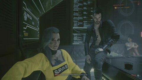 Cyberpunk 2077 _ Método Stanislavski _ Use uma opção de diálogo relacionada ao rumo de vida