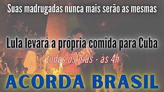 Brasil levará comida para a delegação que vai para Cuba