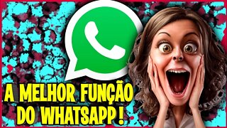 NOVA ATUALIZAÇÃO WHATSAPP , COM A FUNÇÃO MAIS ESPERADA. #vanderleimartins #whatsapp