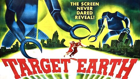 Target Earth (1954 Full Movie) [COLORIZED] | Sci-Fi/Horror