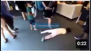 A young child “suddenly” collapses. This is NOT normal. 💉😡 (2022)