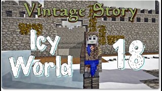 Vintage Story Icy World Permadeath Episode 18: Base Build Timelapse and Charcoal Pit