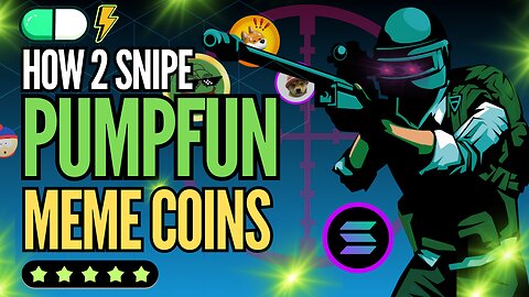 ⚡ How to Snipe Pump.Fun Memecoins | Photon Bot ⚡