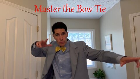 bow tie tutorial - quick and easy