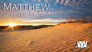 Verse by Verse - Matthew 3:1-12