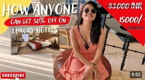 How to book luxury hotel and get 50% off? #1 Travel Hack for 2023 Save on 5 star Hotel bookings.