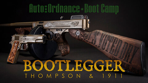 Auto-Ordnance Custom Bootlegger Thompson and 1911 Overview