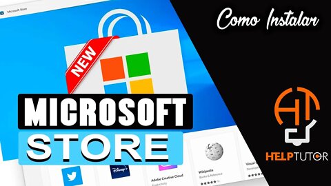 COMO INSTALAR A LOJA DO WINDOWS ( MICROSOFT STORE ) NOVO METODO 2022