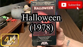 [0041] HALLOWEEN (1978) VHS [INSPECT] [#halloween #halloweenVHS]