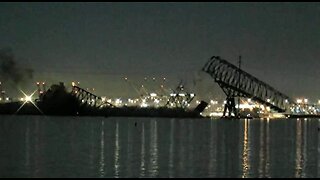 Cargo Ship Hits Baltimore’s Key Bridge Causing A Collapse