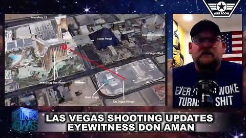 FBI COVER-UP LAS VEGAS SHOOTING UPDATES EYEWITNESS DON AMAN