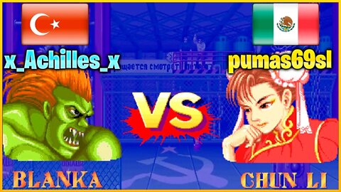 Street Fighter II': Champion Edition (x_Achilles_x Vs. pumas69sl) [Turkey Vs. Mexico]