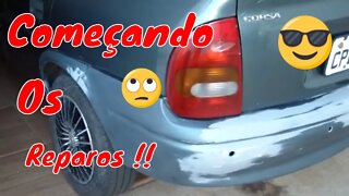 Vamos para Funilaria | Corsa Sedan