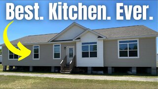 100% The BEST MODULAR HOME KITCHEN Design Ever! | Home Tour