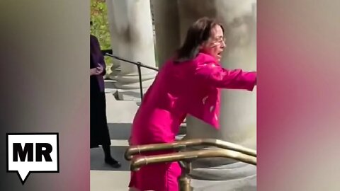 Republican Loses Her Mind Duing Pro Choice Demonstration