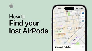 How to find your lost AirPods