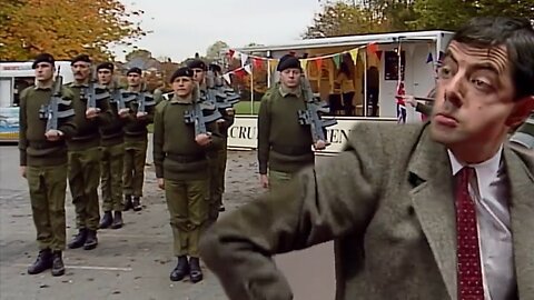 The ARMY Are Here Mr Bean! | Mr Bean Full Episodes | Mr Bean Official | Classic Mr Bean